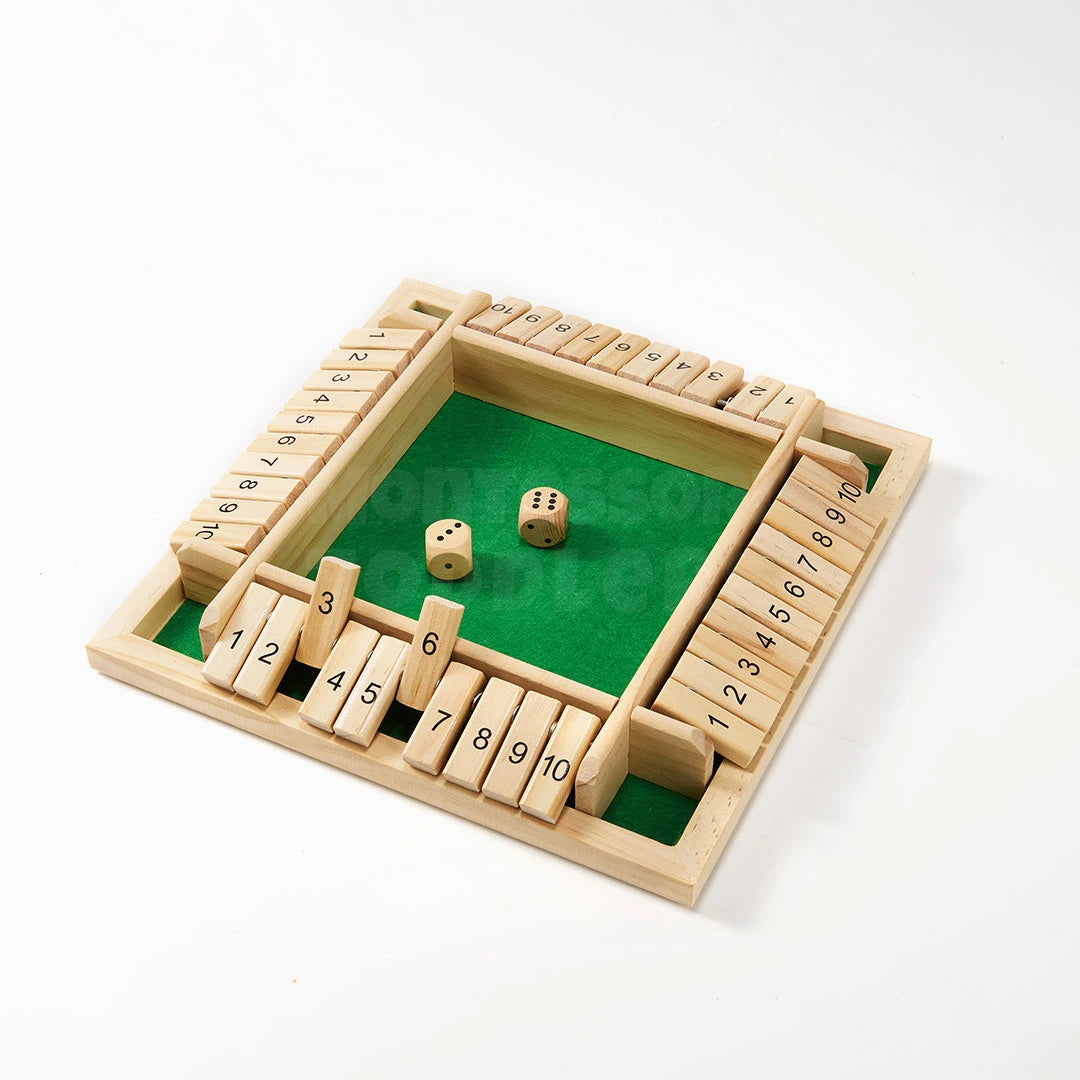 Toddlers Shut the Box Dice Game – Bli bedre i matte