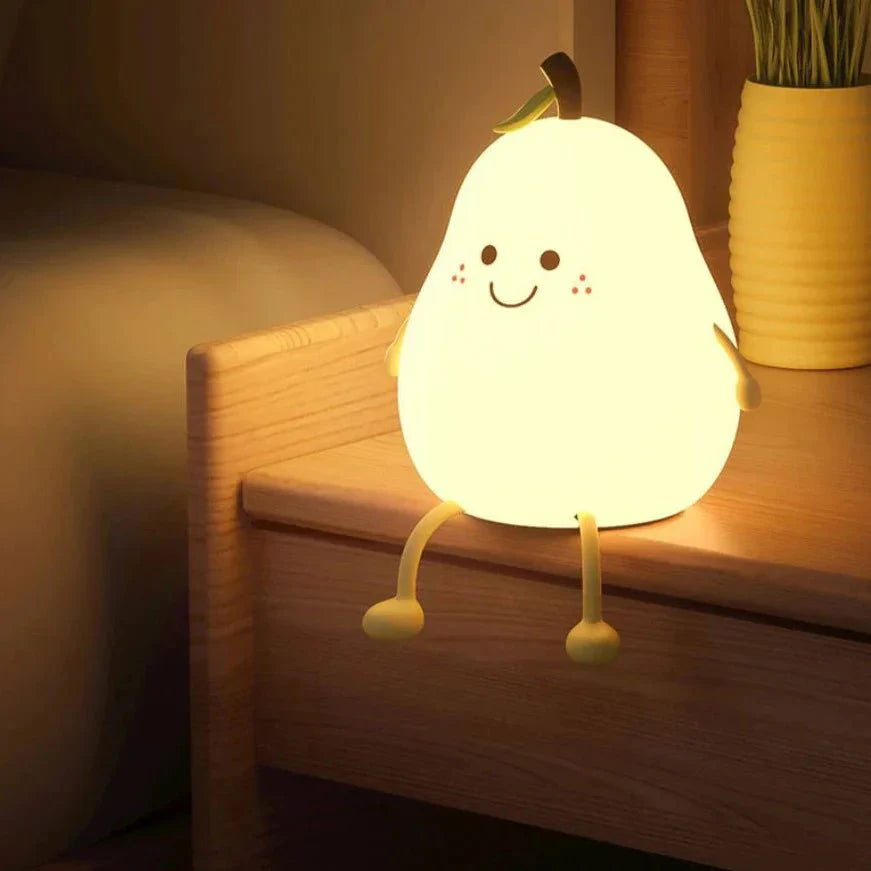 Toddlers Happy Pear Night Light