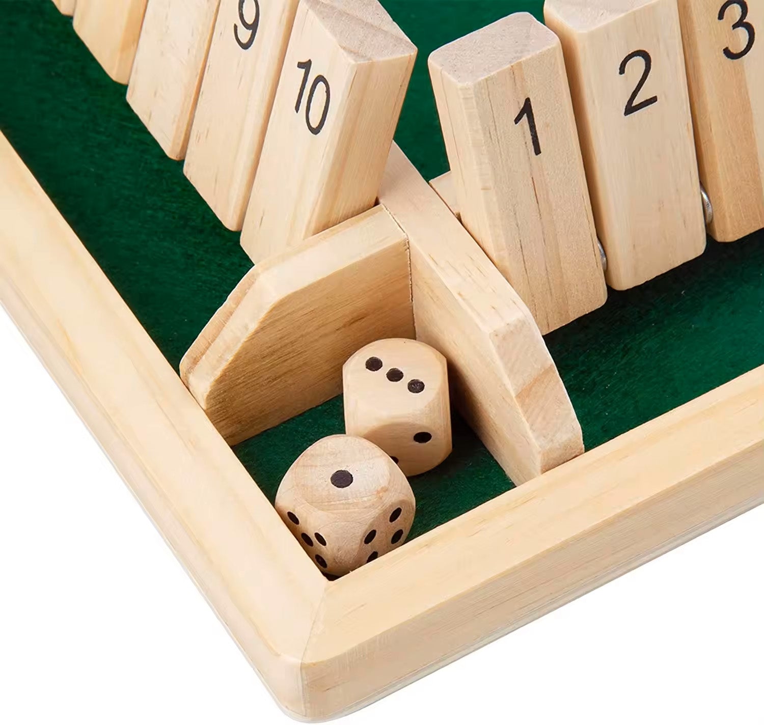 Shut the Box Dice Game - Främjar matematiska färdigheter genom roligt spel