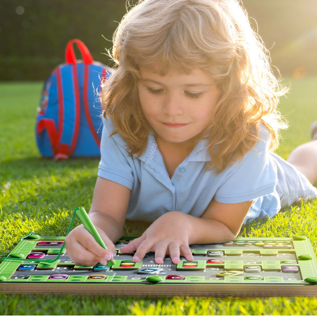 Toddlers Parking Maze - Motiverar barnen att lära sig alfabetet