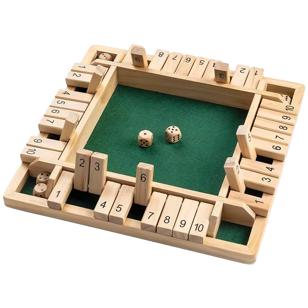 Shut the Box Dice Game – Favorise les compétences en mathématiques grâce à un gameplay amusant