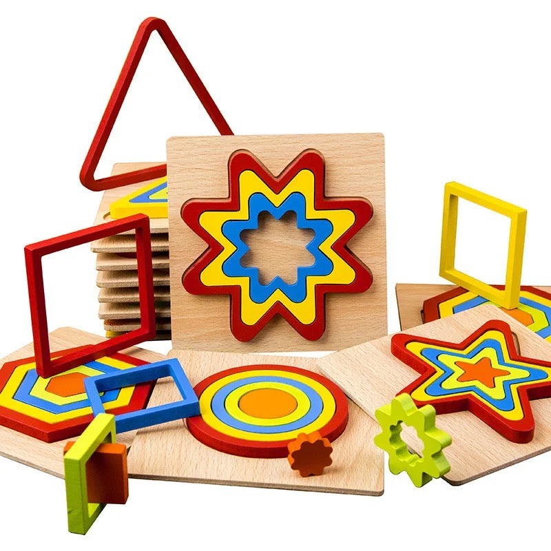 Toddlers Puzzle -  Playful challenge for your child!